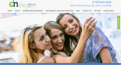 Desktop Screenshot of orthodonticsvienna.com